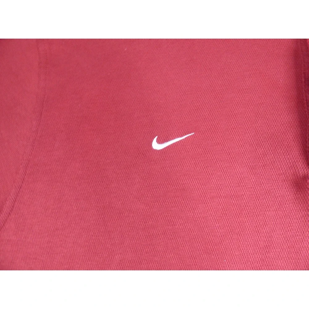 Nike Team US Soccer Federation Red Dri-FIT Polo Shirt Mens XL Embroidered Crest